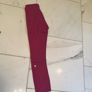 lululemon athletica Red Leggings